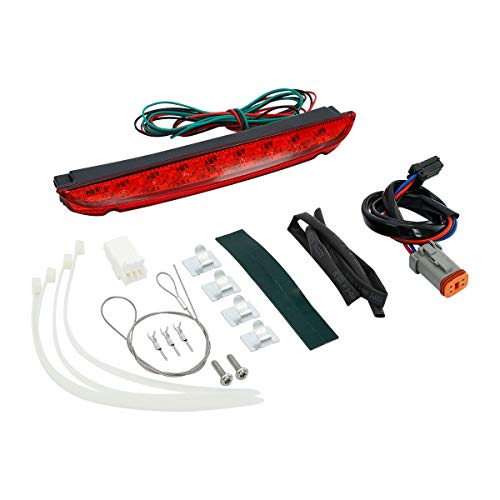 TCMT Luggage Rack LED Tail Light Fit For Harley Road King Road Glide Street Glide Electra Glide Ultra Limited 1993-2013