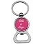 Round Bottle Opener Pink