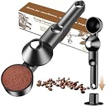 Coffee Scoop with Funnel for Ground Coffee, Protein Powder & Tea, 2 Tbsp