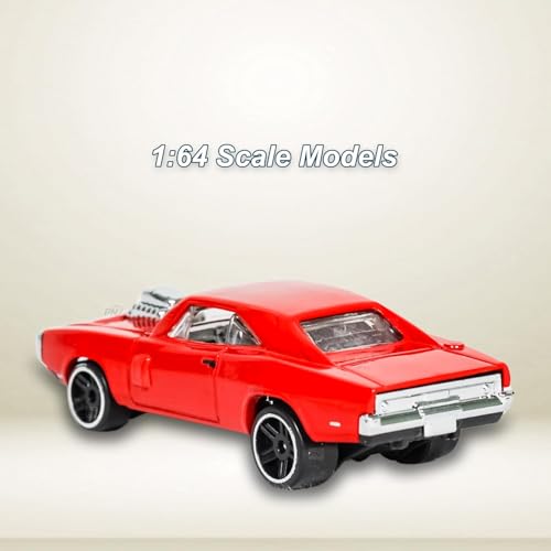 Image of PLUSPOINT Die-cast Metal Charger 1:64 Scale Model Car,Simulation Collectible Style Mini Car Alloy Body, Smooth Wheels & Realistic Display Model & Racing Toy Car for Kids, Adults & Collectors for 3+