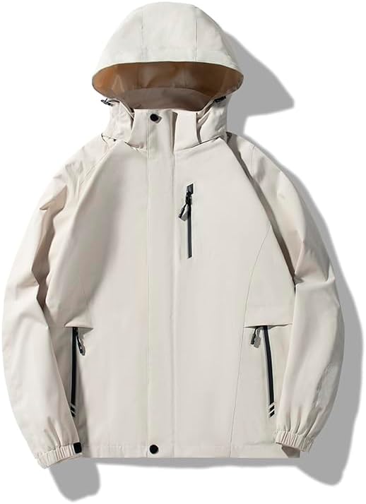 Couples Hooded Lightweight Jacket, Comfortable and Durable, Multiple Colors, Casual Outdoor Style