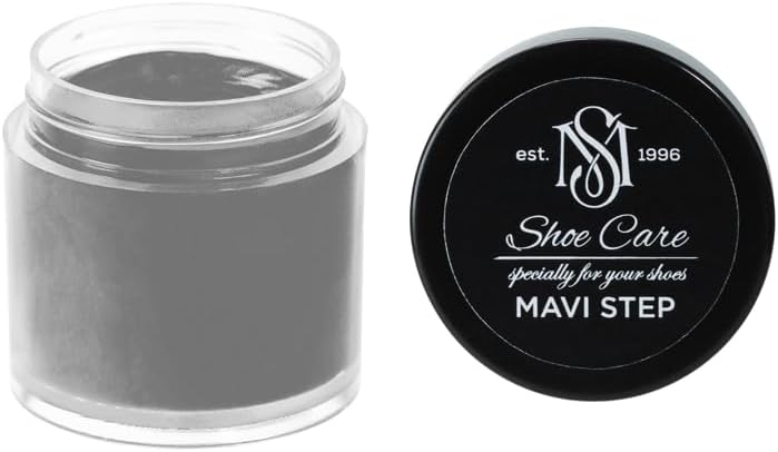 Leather Repair Cream-Filler - NCS S 6000-N Graphite Grey - Scuff & Scratch Remover Compound for Smooth Leather by MAVI STEP - 0.34 fl oz / 10 ml