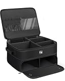 Odor-Absorbing 2-Layer Large Golf Trunk Organizer with Activated Carbon Fabric - Water-Resistant Golf Shoe Bag for Shoes Balls Tees Clothes Gloves Golf Accessories, Fathers Day Dad Gifts for Men