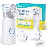 AU YAT Inhalationsgerät Maschine für Erwachsene, Wiederaufladbare Tragbare Inhaliergeräte für Erwachsene und Kinder, Leise Inhalator für Kinder