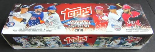 2018 Topps Baseball Hobby Sealed Series 1&2 700 Card Factory Set (5 Foilboard/Box) Shohei Ohtani Rookie Card