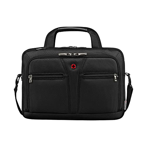 WENGER Unisex Adult, BC Pro, 11.6-13.3 Inch Laptop Briefcase, 10 Liters Black Swiss Designed-Blend of Style and Function, 612269