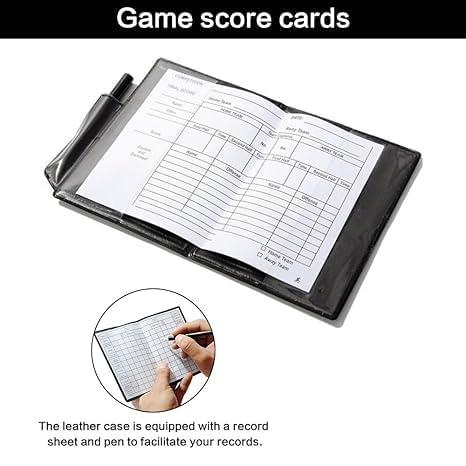 SLG Referee Warning Card Set β Red & Yellow Cards for Football, Soccer & All Sports | Essential Gear for Match Officials (Pack of 2) 3