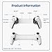 MAGIC BLOCK Mobile Game Controller for iPhone/iPad/Android/Tablet/Switch/PS4/PC, Wireless Game Controller, Support Streaming/Cloud Gaming, Hall-Rocker, 9-Axis Gyro Sensor(Red)