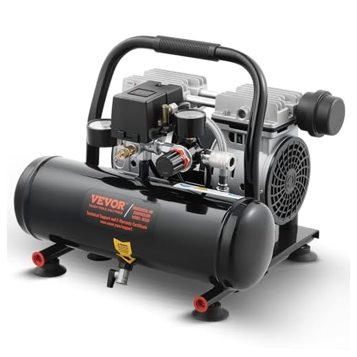 VEVOR 1-Gallon Portable Oil-Free Compressor