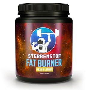Stardust Vetverbrander – eetlustremmer met L-carnitine, L-tyrosine, L-theanine, groene thee-extract, cafeïne – snel afvallen, vetbrander, dieet – fruitige mango-smaak, 300 g poeder, 50 porties