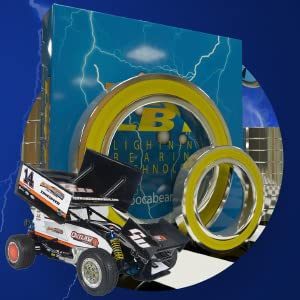Boca Bearings Custom Works Outlaw 4 Hybrid Ceramic Bearing Upgrade Kit - Ceramic Lightning Yellow Seal - #15B-030C-YS