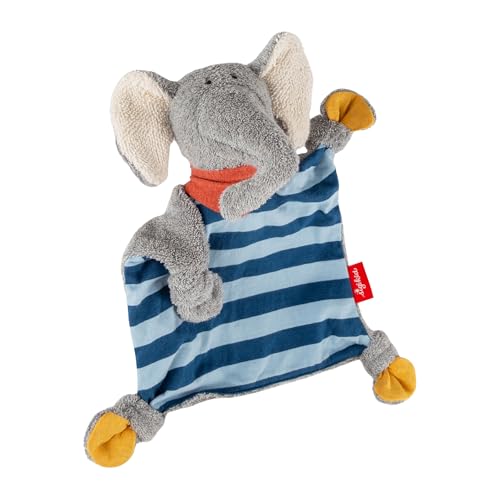 Preisvergleich Produktbild SIGIKID Schnuffeltuch Elefant Lolo Lombardo Baby Schmusetuch - Spielzeug Stofftier Kuscheltier Stofftuch für Neugeborene - Plüschtier zum Trösten für Babys und Kleinkinder ab Geburt geeignet