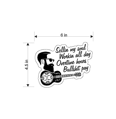 image for 179 Garage Oliver Anthony Rich Men North of Richmond Decal | 4.5 Inch 