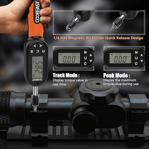 coobeast 38pcs Torque Screwdriver 1.01-106.2 in-lbs