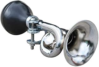 TRIXES Retro Bicycle Horn, Classic Bugle Hooter. Bicycle Accessories, Bike Horn, Vintage Bicycle Horn, Handle Bar Accessories, Classic Design, Premium Quality