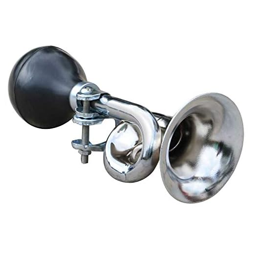 TRIXES Bocina Estilo Retro Corneta Clásica para Bicicleta