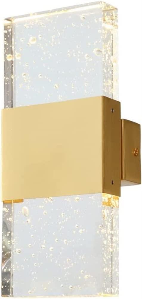 Lámpara LED de pared transparente WQHPLMD para salón y estudio moderno 8