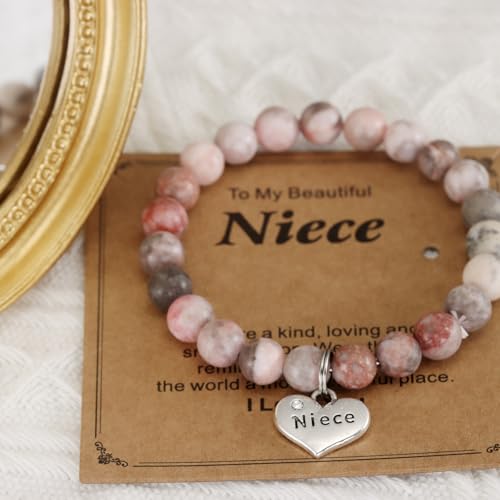 HUTIMY Niece Bracelet from Aunt Auntie Women Jewelry Unique Happy 18Th Birthday Gifts for Niece4