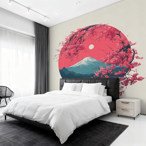 Papier peint panoramique intissé pour masquer les défauts du mur - 6