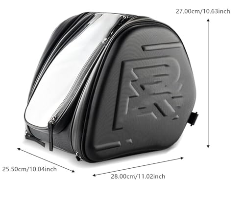 Bolsa de moto impermeable universal para almacenamiento en scooter y túnel 6