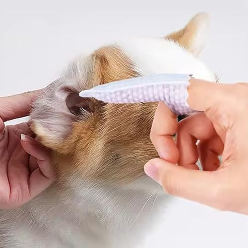 H&H Pets Disposable Finger-Style Ear & Facial Dry Wipes - Ultra Soft, Fragrance Free, Hypoallergenic, 60 Count - image 7