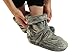 Mars Wellness Heated Microwavable Booties - Microwavable Socks Heated Booties for Women and Men - Herbal Hot/Cold Deep Slippers Women (Charcoal)