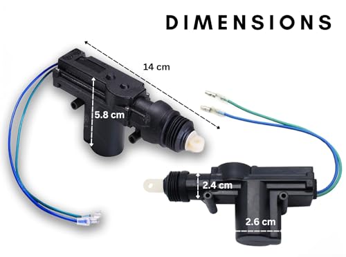 image for VaygWay Universal Car Power Door Lock Actuators- Premium Quality Auto 