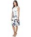 Calvin Klein Women's Print Seamed Flare Dress