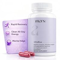 Mars by GHC NitroFlux, Natural Nitric Oxide Booster for Size, Bedroom Game & Circulation Pack of 1