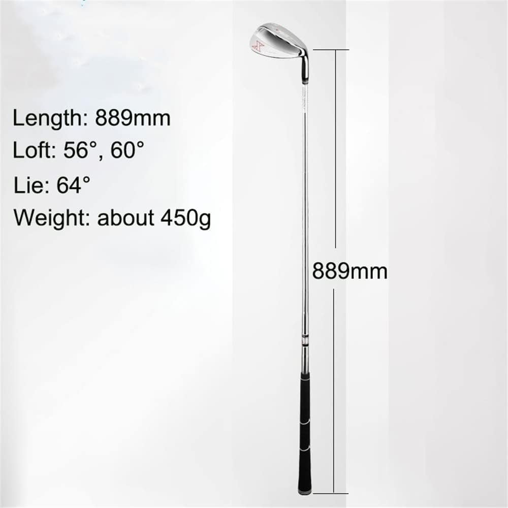Cale de golf de golf – 56/60 degrés pour droitier – Pour homme et femme – Parfait pour les coups de bunker et l'approche verte