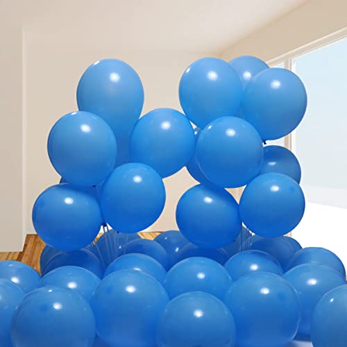 Image of 300 Pack Light Blue Balloons 12 inch Blue Latex Party Balloon Bulk for Various Party Events Decorations