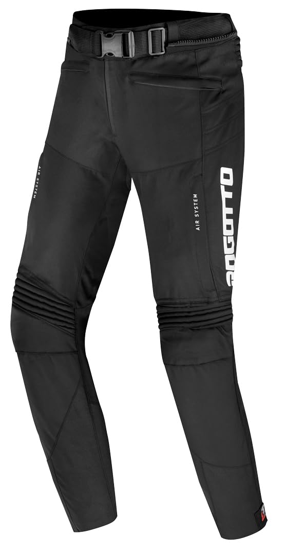 Bogotto Boomerang wasserdichte Motorrad Textilhose, schwarz, M
