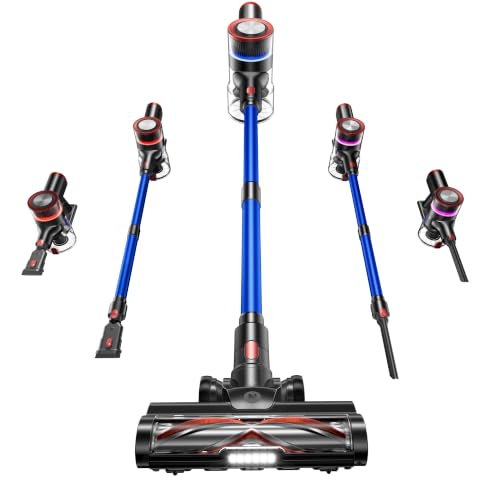 NADALY Cordless Vacuum Cleaner, 550W 45Kpa 65Mins