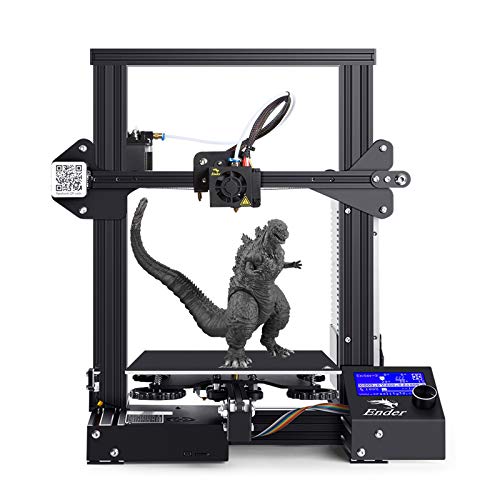 Creality Ender 3 3D Printer FDM DIY Kit with Resume Power Failure Printer for Beginners and Kids, 220x220x250mm, Pimiho 2022 Ender-3 Series