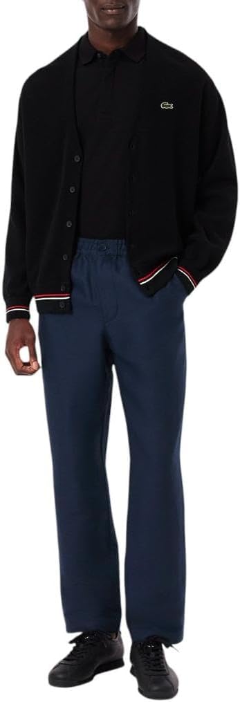 Lacoste Men's Regular Fit Linen Twill Pants