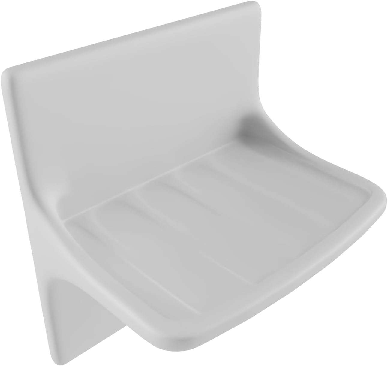 PROPLUS CERAMIC SOAP DISH, GROUT-IN