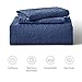 Love's cabin Quilts for Queen Bed Navy Blue Bedspreads - Soft Bed Summer Lightweight Bedspread Comforter - Modern Style Coin Pattern Coverlet for All Season - 3 Pieces (1 Quilt, 2 Pillow Shams)