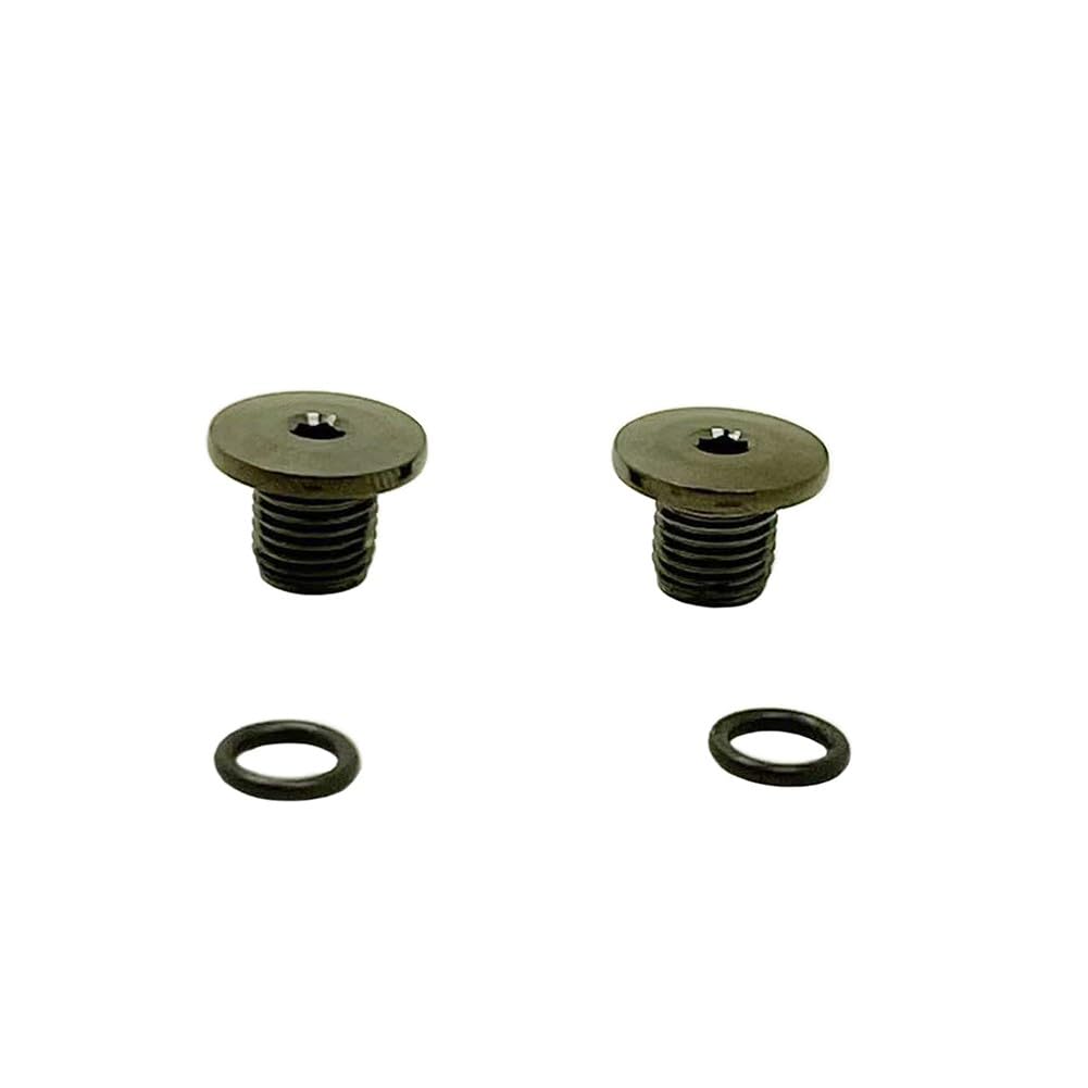 Violiica Titanium Bleed Screw For R7000/R8000 Series Road For Bike Shifters 7G Lightweight Oil Port Bolt With Sealing Washer