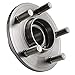 Detroit Axle - Front Wheel Bearing Hubs for Chrysler 300 Dodge Charger Challenger Magnum, Replacement Wheel Bearing and Hubs Assembly Set, Pair Hubs