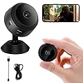 Rarihem Telecamera di Sicurezza Interna Telecamera Wifi Interno Senza Fili Visione Notturna HD 1080P Minitelecamera Spia da Nascondere Wifi