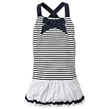  JOTTUM Kleid Shirtkleid SARI White-Navy Gr. 104