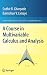 A Course in Multivariable Calculus and Analysis (Undergraduate Texts in Mathematics)