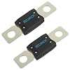 BOJACK MEGA/AMG High Current Fuse Bolt-on Fuse 200A Amp for Cars, Trucks, Construction Vehicles, Buses, Caravans (Pack of 2 ANM Fuses 200A)
