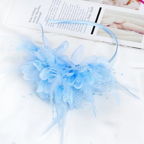 Pistha Womens Fascinators Hats Tea Party Hats Headband for Women Dresses by Pistha - Used condition - Image 7