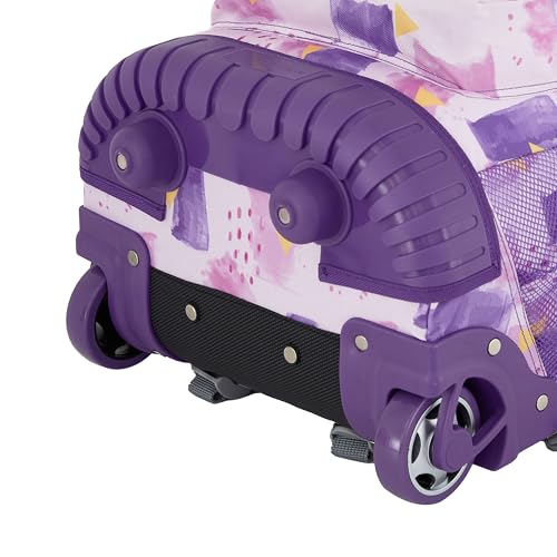Image of Travelers Club 4 Piece Rolling Backpack Set With Accessories, Water