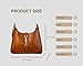 CanVia Mini Ladies Shoulder Bag, Underarm Bag, Cute Handbag, French Fashion Purse For women, Tote bag For Women (Brown)