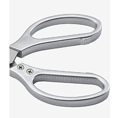 Nożyczki do sałatek Nożyczki, Heavy Duty Kitchen Professional Sharp, metalowa stal nierdzewna, do rękodzieła szkolnego, rozmiar: 21,5 * 9,5 cm