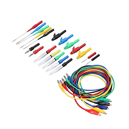 Fils de test de fiche banane 4mm pour résoudre vos pannes de circuit - 6