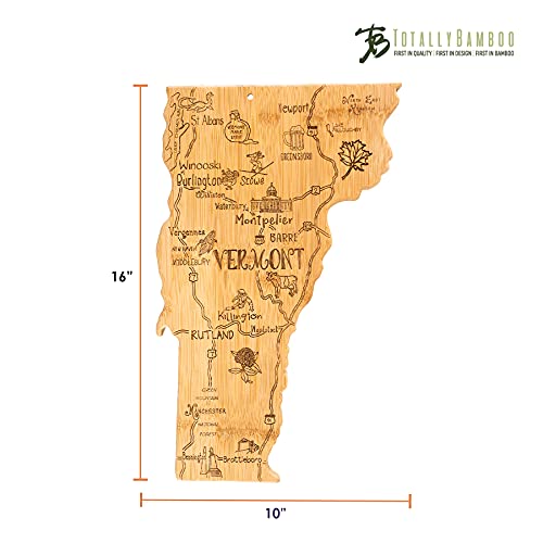 Tabla de cortar con forma del estado de Vermont miniatura 6