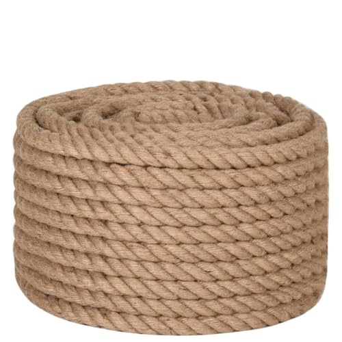 Cuerda de yute natural para crear barandillas rústicas en tus proyectos de bricolaje 2